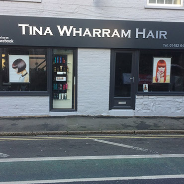 Commercial Windows for Tina Wharram Hair in Hessle