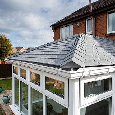 solid glazed replacement roofs